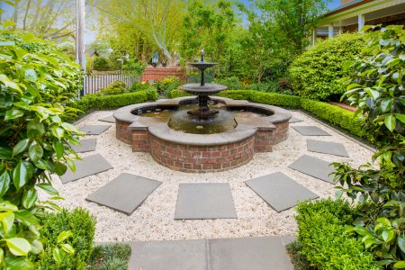 Town Garden with Water Feature